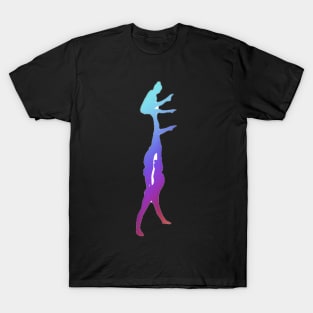 A women’s trio doing giraffe with straddle T-Shirt